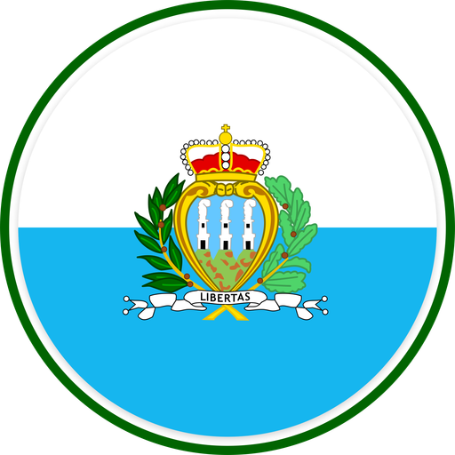 San Marino Circle Badge
