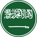 Saudi Arabia Circle Badge