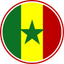 Senegal Circle Badge