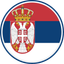 Serbia Circle Badge