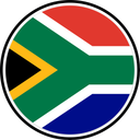 South Africa Circle Badge