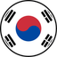 South Korea Circle Badge