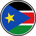 South Sudan Circle Badge