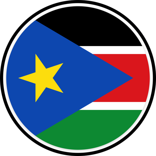 South Sudan Circle Badge