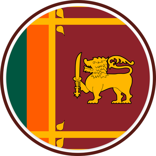 Sri Lanka Circle Badge