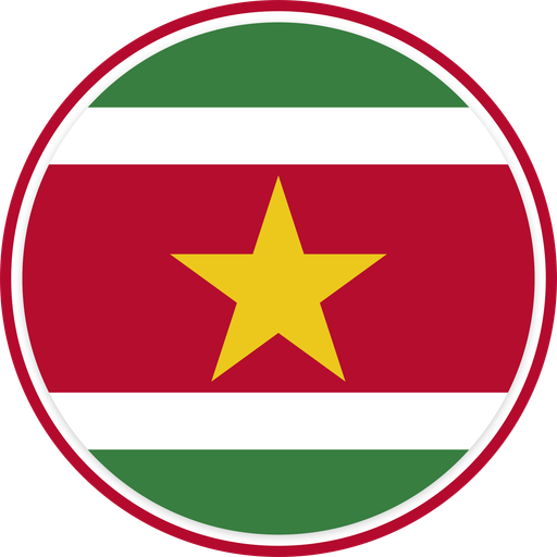 Suriname Circle Badge