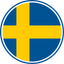 Sweden Circle Badge
