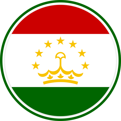 Tajikistan Circle Badge