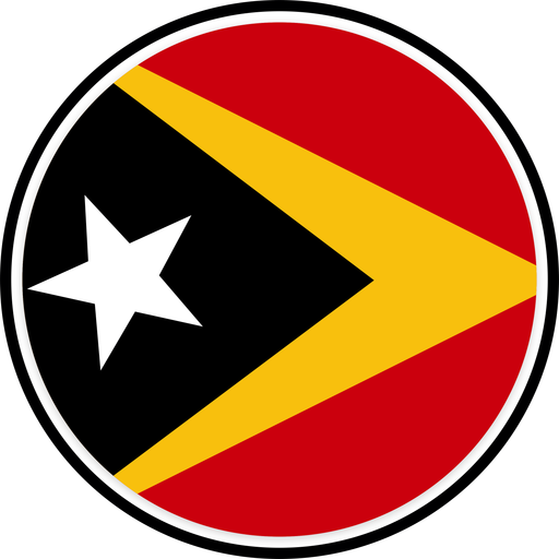 Timor Leste Circle Badge