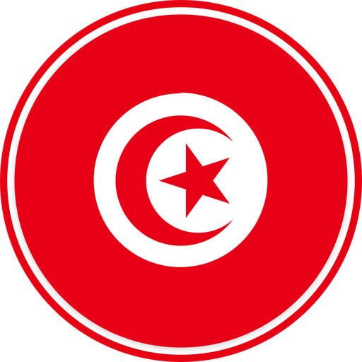 Tunisia Circle Badge