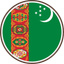 Turkmenistan Circle Badge