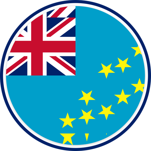 Tuvalu Circle Badge