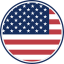 United States Circle Badge