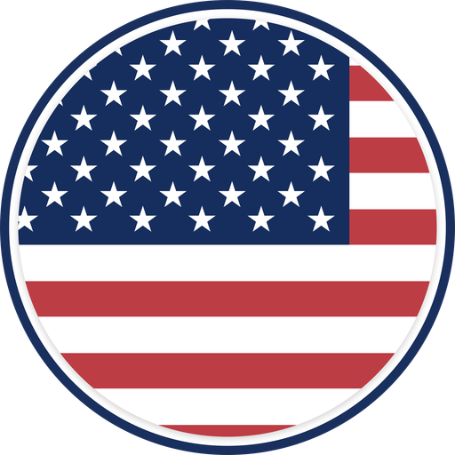 United States Circle Badge