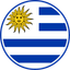 Uruguay Circle Badge