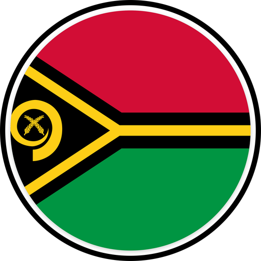 Vanuatu Circle Badge