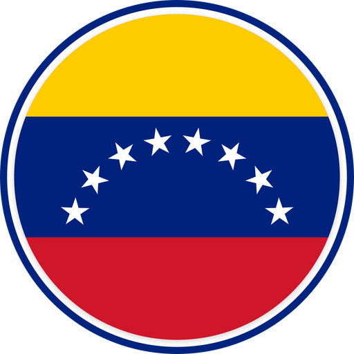 Venezuela Circle Badge