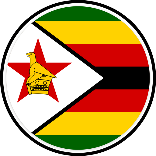 Zimbabwe Circle Badge