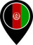 Afghanistan Color Pin