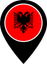 Albania Color Pin