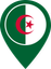 Algeria Color Pin