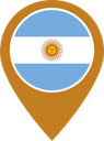 Argentina Color Pin