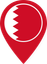 Bahrain Color Pin