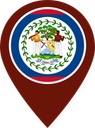 Belize Color Pin