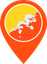 Bhutan Color Pin