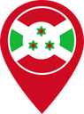 Burundi Color Pin