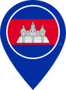 Cambodia Color Pin