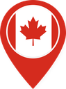 Canada Color Pin