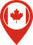 Canada Color Pin