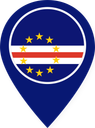 Cape Verde Color Pin