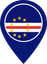 Cape Verde Color Pin