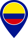 Colombia Color Pin