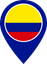 Colombia Color Pin