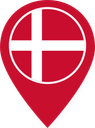 Denmark Color Pin
