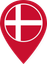 Denmark Color Pin