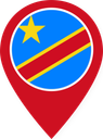 Dr Congo Color Pin