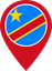 Dr Congo Color Pin