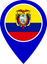 Ecuador Color Pin