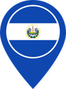 El Salvador Color Pin