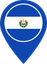El Salvador Color Pin