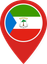 Equatorial Guinea Color Pin