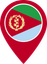 Eritrea Color Pin