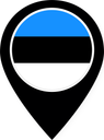 Estonia Color Pin
