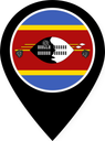 Eswatini Color Pin