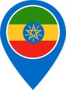 Ethiopia Color Pin