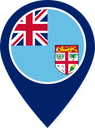 Fiji Color Pin
